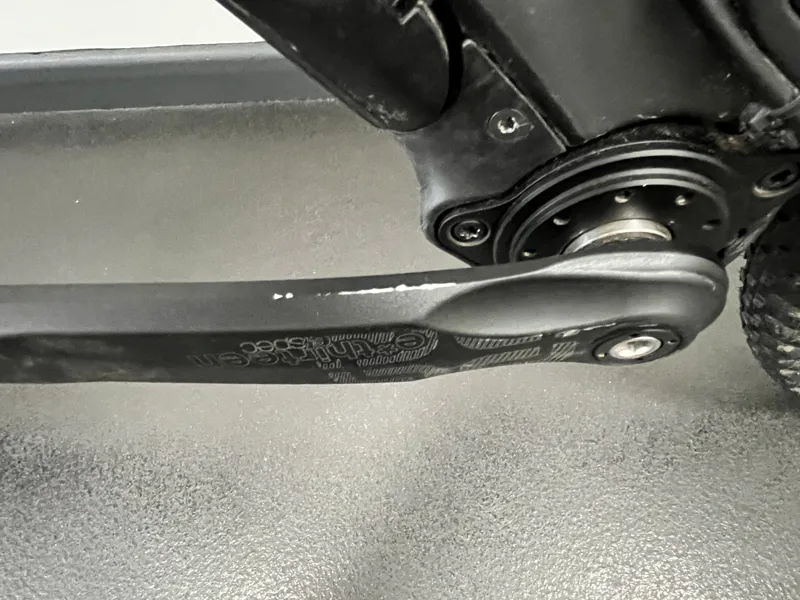 EX DEMO Trek E-Caliber 9.6 Electric Mountain Bike X-Large 2024 in Grey and Black-4